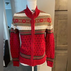 Vintage B. Moss holiday Christmas sweater